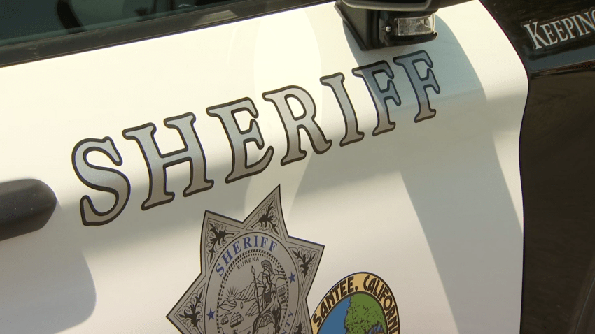 A San Diego County Sheriff's car is shown sitting during the daytime in this undated image.
